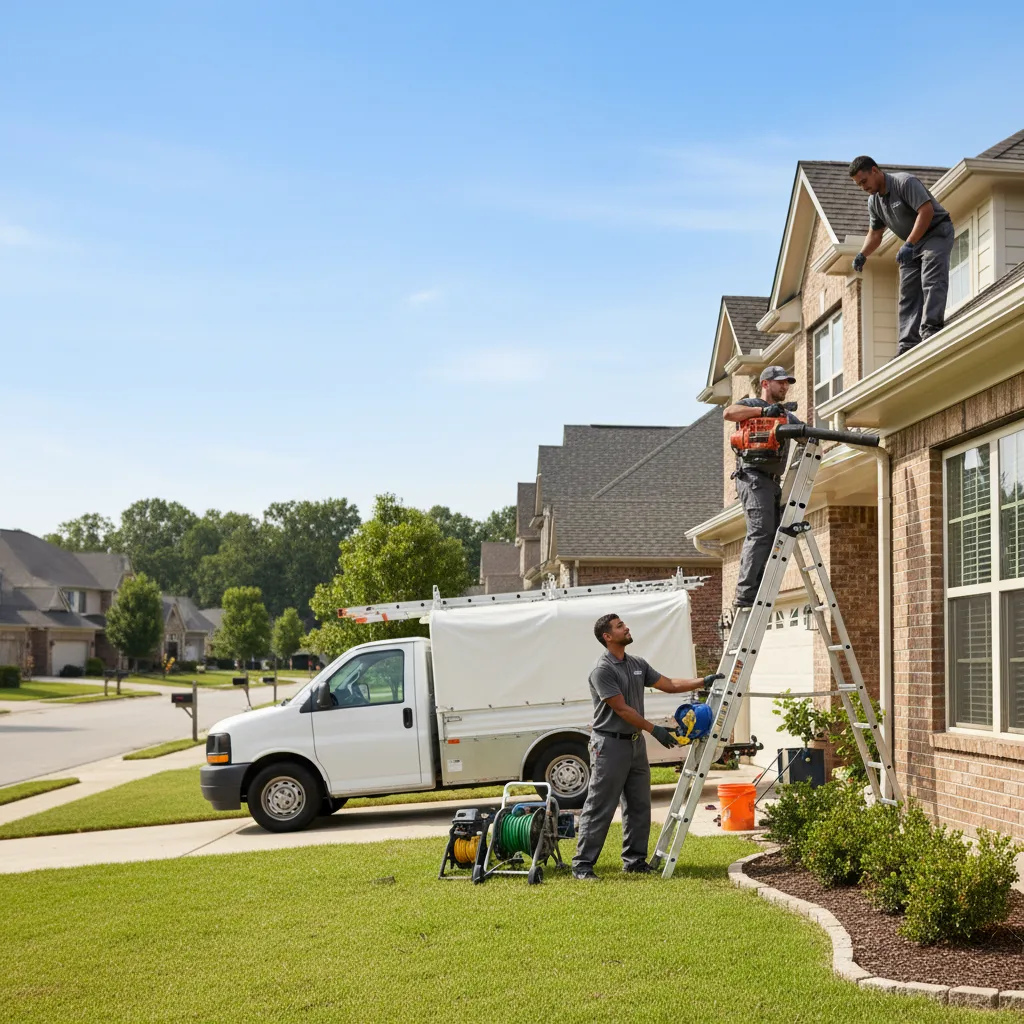 Home Gutter Service in Centerton, AR near me